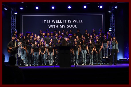 Calvary Chapel Choir sings worship